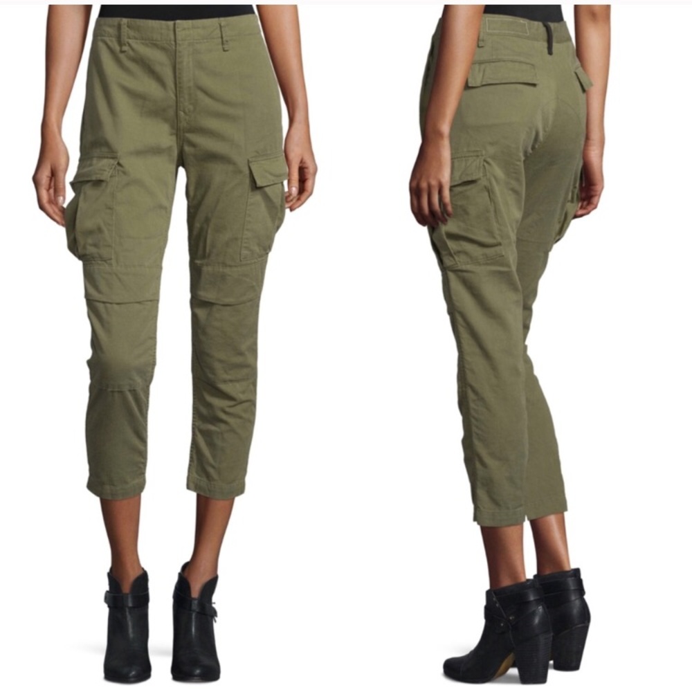 Rag & Bone cropped cargo pants. Runs large. NWOT.